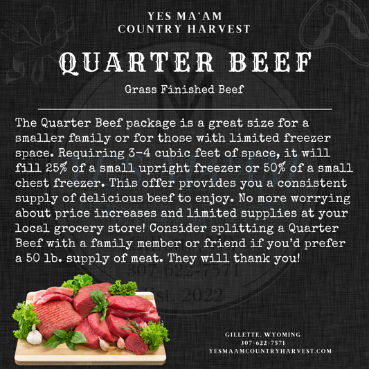 Quarter Beef (Deposit)