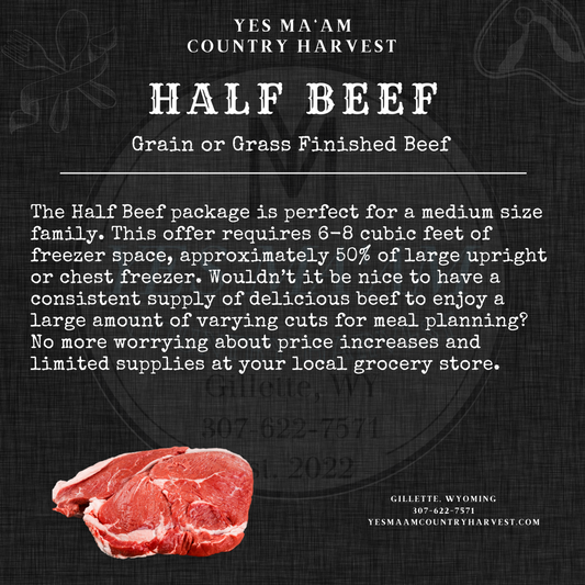 Half Beef (Deposit)