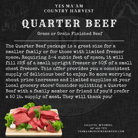 Quarter Beef (Deposit)