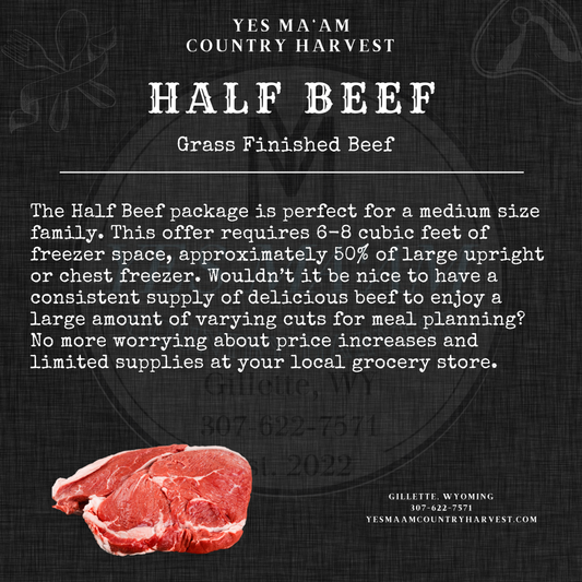 Half Beef (Deposit)
