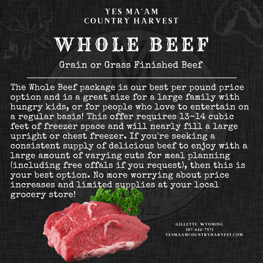 Bulk Beef – Yes Ma'am Country Harvest